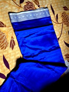 Blue Silk Saree