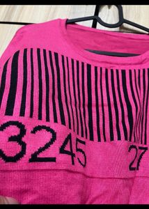 Cropped Pink Sweater