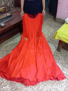 Red &amp; Gold Gaown