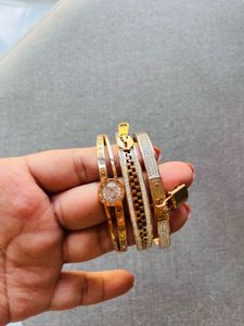 Adore You Bangle &amp; Bracelet Set