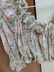 Floral Off Shoulder Top