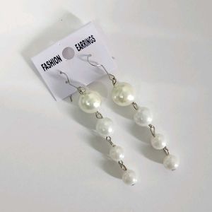 Elegant Pearl Drop Earrings