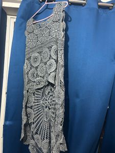 Crochet Lace Vest Top