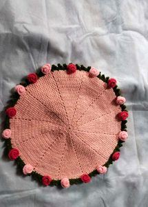 Crochet Floral Doily