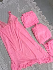 Pink Lingerie Set