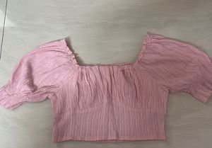 Savana’s brand new Pink Puff Sleeve Top