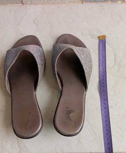 Silver Sparkle Heels