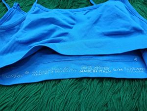 Tank Blue Bra.30.32