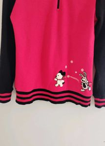 Red Cartoon Sweater