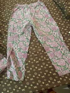 Floral Print Sleeveless kurta and pant