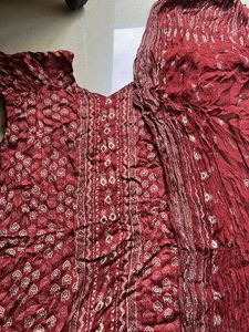 Straight Kurta Pant &amp; Dupatta Set Suit