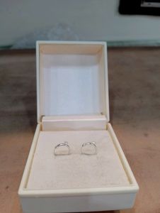 Diamond Bali Pure Silver Pairs