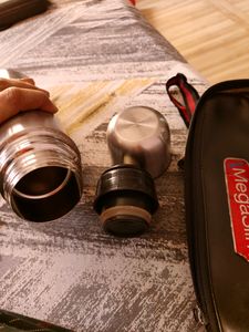 One Litre Steel Flask