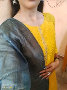 Elegant Yellow Kurta Set
