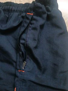 Adidas Navy Striped Shorts