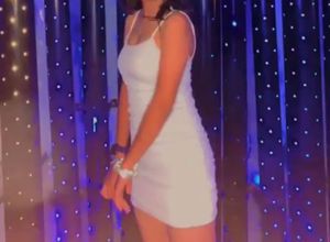 White Ruched Bodycon Mini Dress