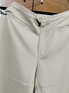 Beige Straight korean pants