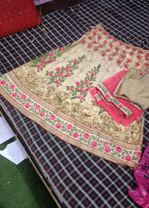 Floral Embroidered Lehenga Skirt