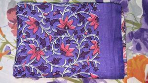 Floral Cotton Bedsheet (Single Bed)