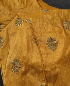 Gold Embroidered Blouse