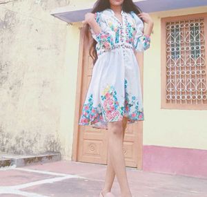 Floral Print Dress🎁 1st January and Christmas