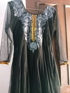 Black Anarkali Suit
