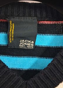 Jack &amp; Jones Striped Sweater in Brand New Conditio