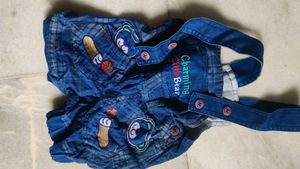 Cute Denim Dungarees
