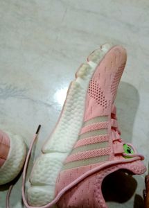 Peach Colour New Shoes