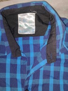 Blue Checked Shirt