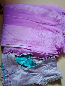 Elegant Purple Saree