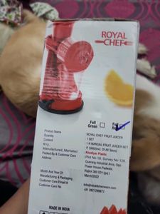 Fruit Juicer Brand New