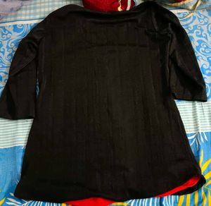 y2k Stylish Black Top