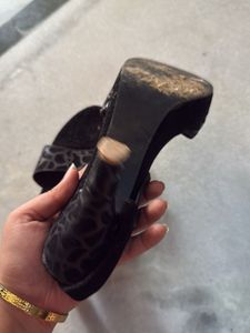 Black Ankle Strap Heels
