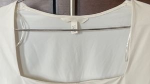 White Sleeveless Top