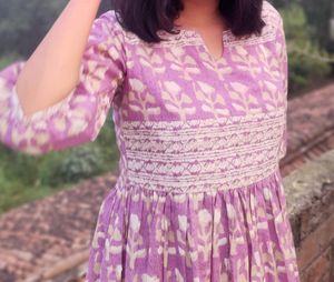 LAVENDER colour Empire Top