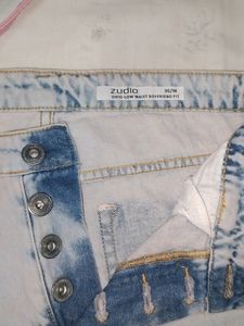 Blue Boyfriend Fit Jeans