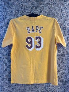 Bathing Ape Lakers T Shirt