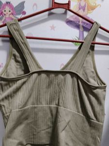 &#34;Embellished Ribbed Tank Top&#34;