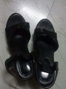 Black Party Wear Heels Like New