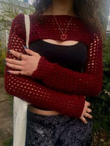 Crochet Knit Shrug