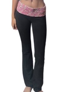 victoria’s secret y2k cheetah print flared pants