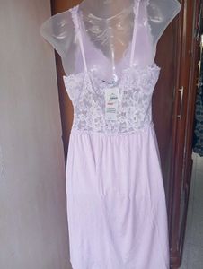 Lace Trim Slip Dress