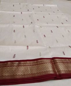 Excellent colour combination silk saree