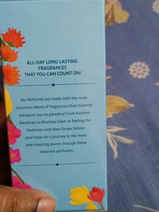 Iba Kashmir meadows Perfume ( Brand New)