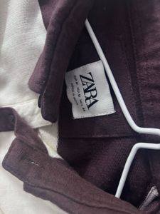 Striped Long Sleeve Polo Top