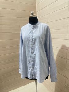 Oversized Pintresty🌸 Striped Shirt