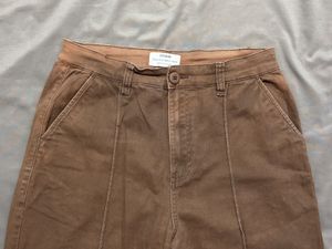 Brown Wide Leg Pants