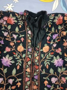Embroidered Floral kashmiri jacket