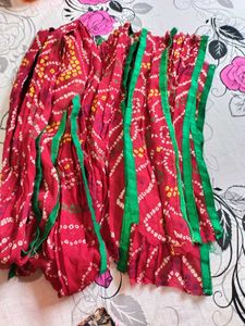 Beautiful Bandhni Lace